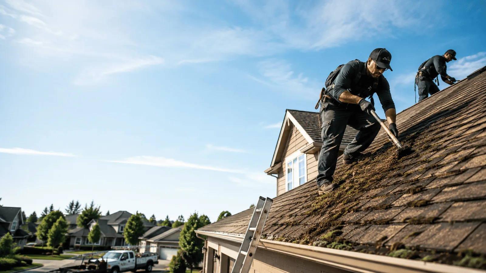 Roof Moss Removal in Post Falls, ID near me